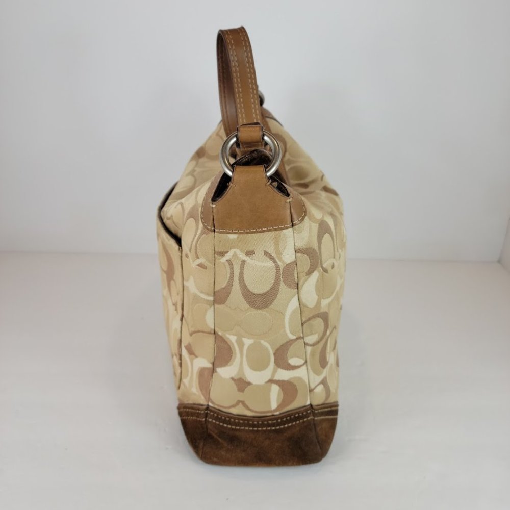 COACH chelsea hobo bag D06J-10143 brown - Picture 9 of 10